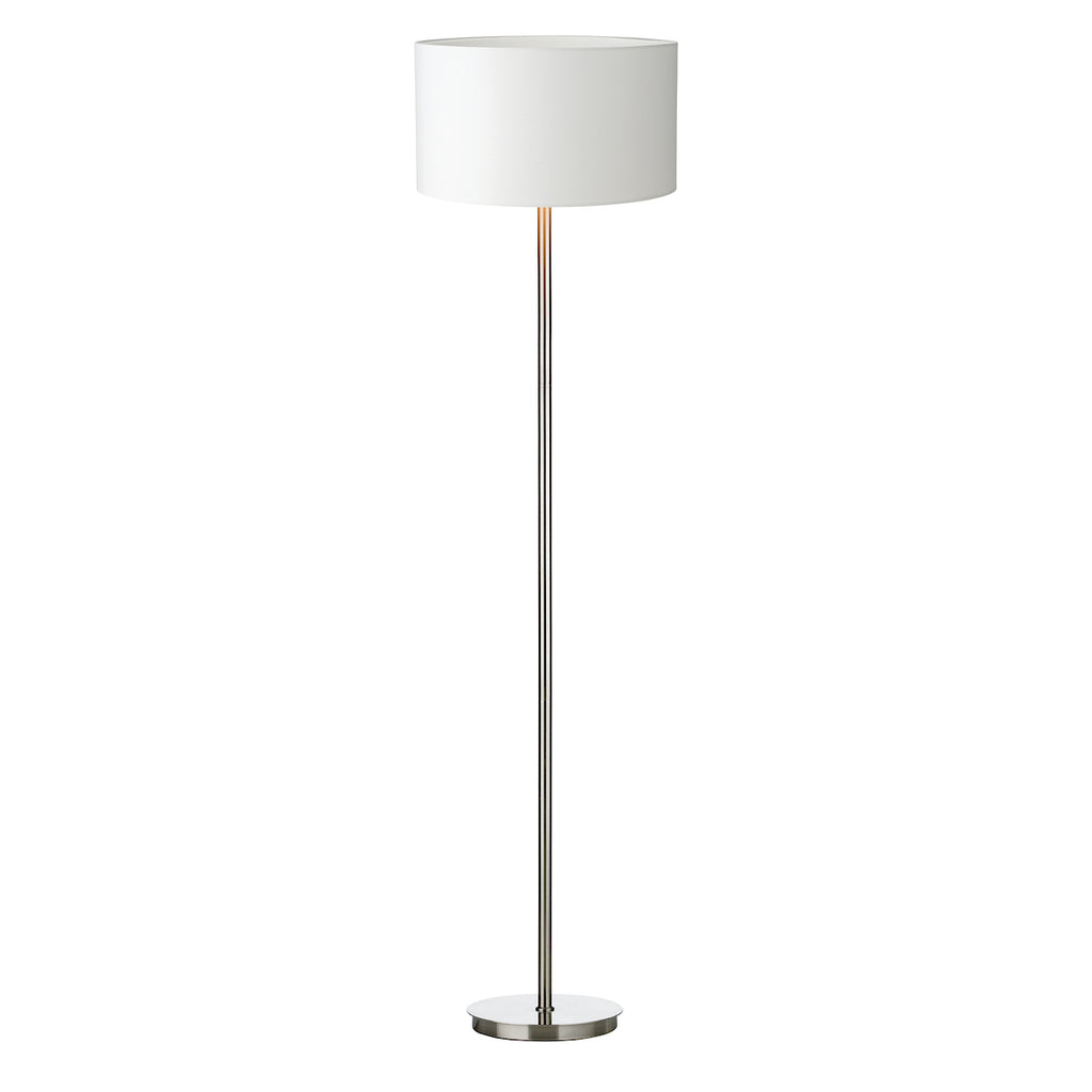 Utara Ivory Faux Silk Oval Shade 34cm<br>Ivory