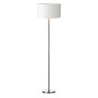 Utara Ivory Faux Silk Oval Shade 34cm<br>Ivory