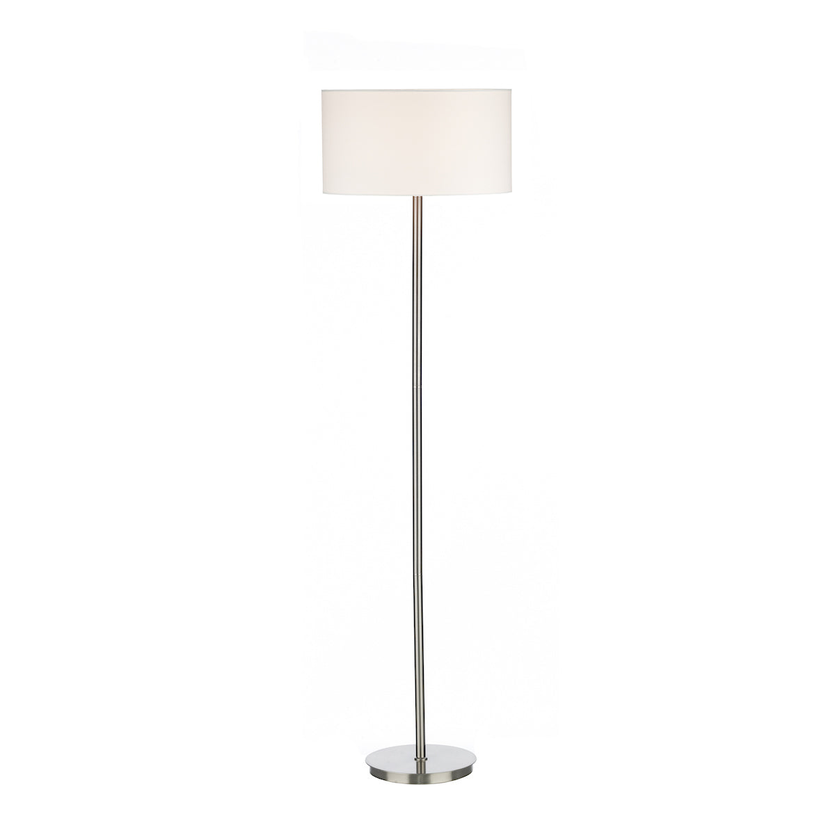 Utara Ivory Faux Silk Oval Shade 34cm<br>Ivory