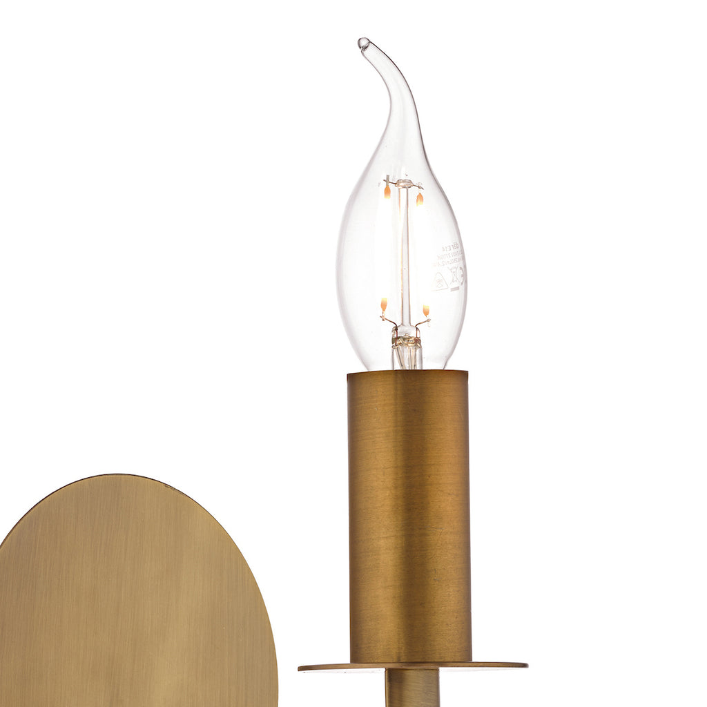 Tyler Wall Light Bronze Fitting Only<br>Antique Bronze