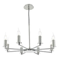 Tyler 8 Light Pendant Satin Nickel Fitting Only<br>Satin Nickel