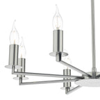 Tyler 8 Light Pendant Satin Nickel Fitting Only<br>Satin Nickel