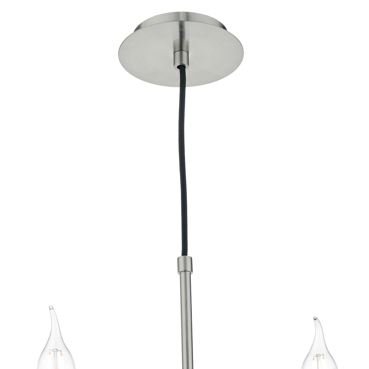 Tyler 8 Light Pendant Satin Nickel Fitting Only<br>Satin Nickel