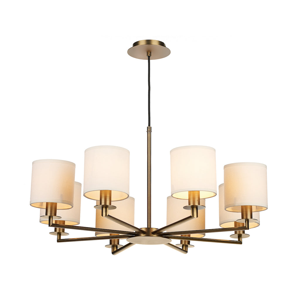 Tyler 8 Light Pendant Bronze Fitting Only<br>Antique Bronze