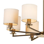 Tyler 8 Light Pendant Bronze Fitting Only<br>Antique Bronze