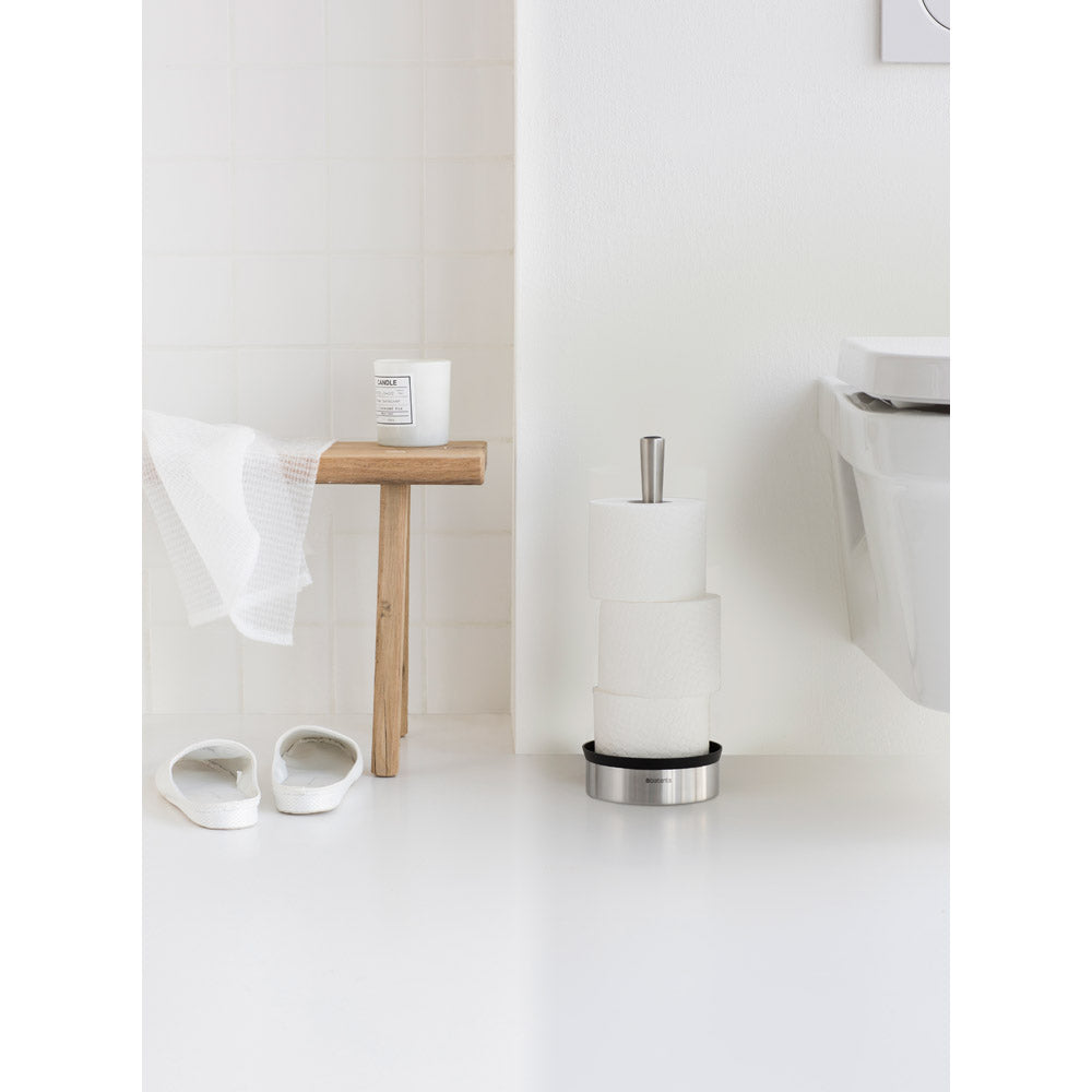 Brabantia Toilet Roll Dispense Matt Steel