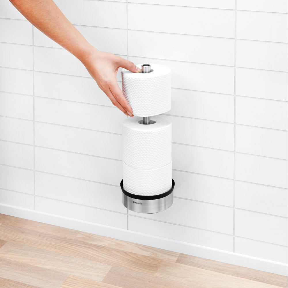 Brabantia Toilet Roll Dispense Matt Steel