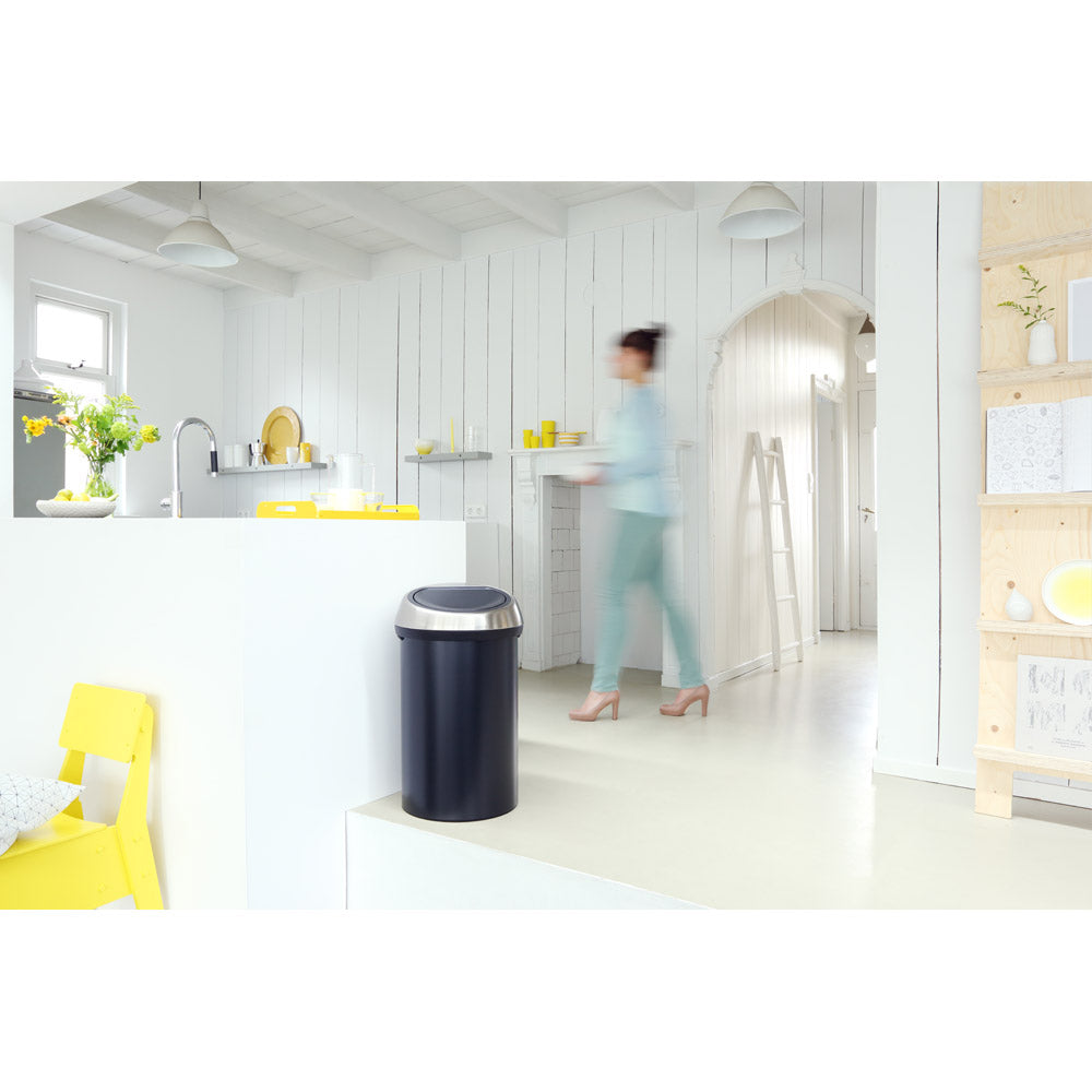 Brabantia Touch Bin 60L Matt Black