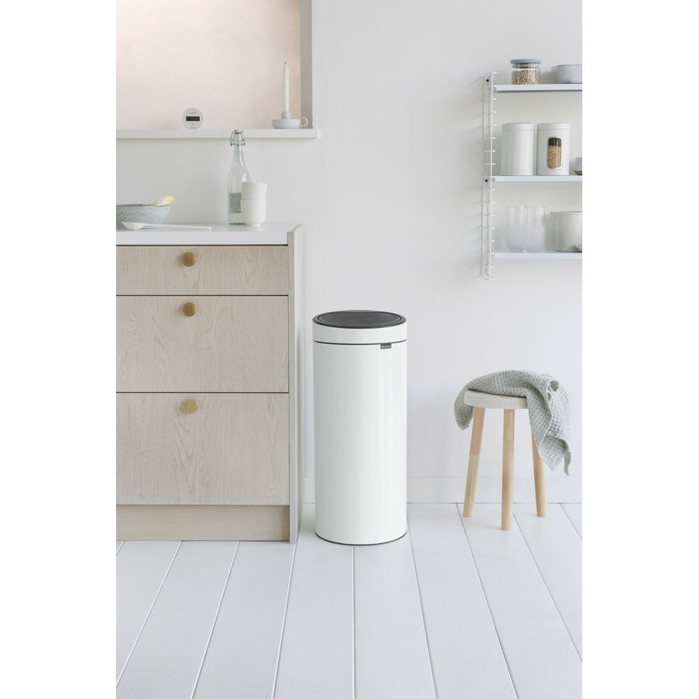 Brabantia Touch Bin 30L White
