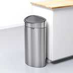Brabantia Touch Bin 40L Matt Steel