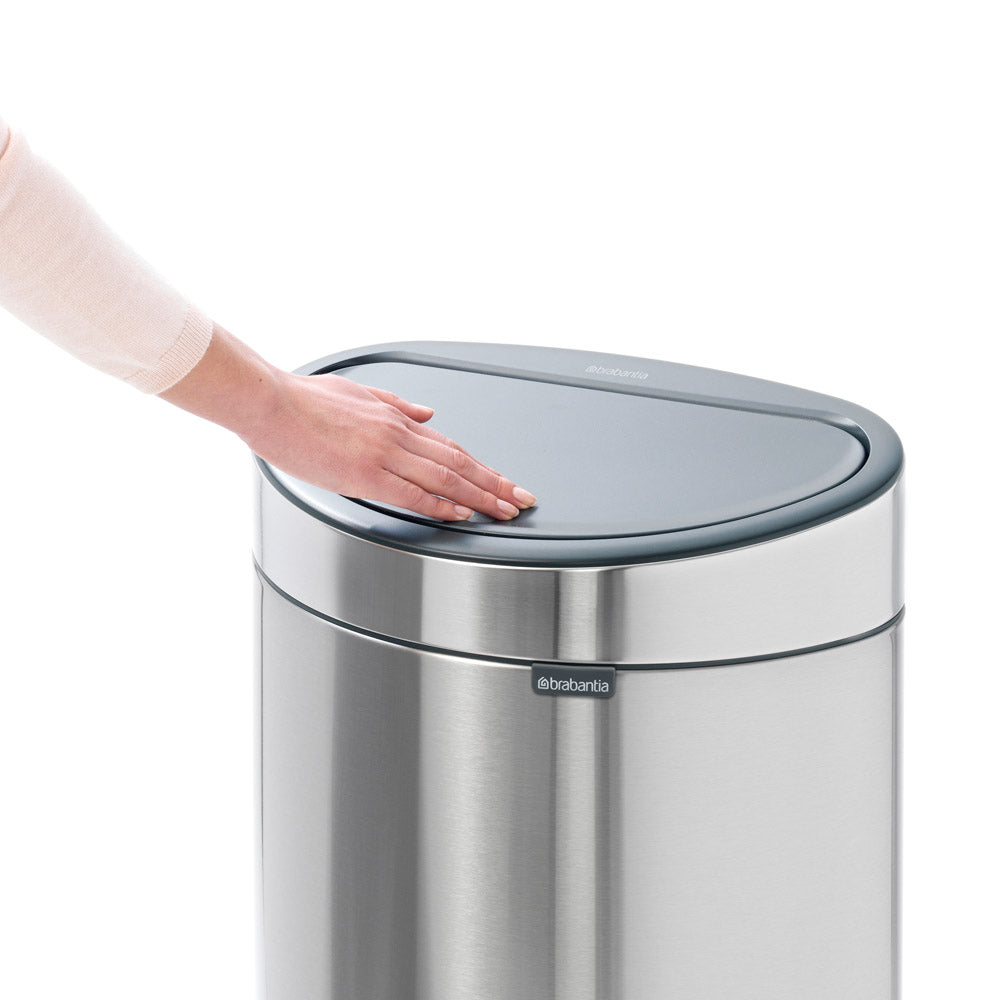 Brabantia Touch Bin 40L Matt Steel