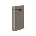 Brabantia Touch Bin Recycle 10+23L Platinum
