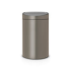 Brabantia Touch Bin Recycle 10+23L Platinum