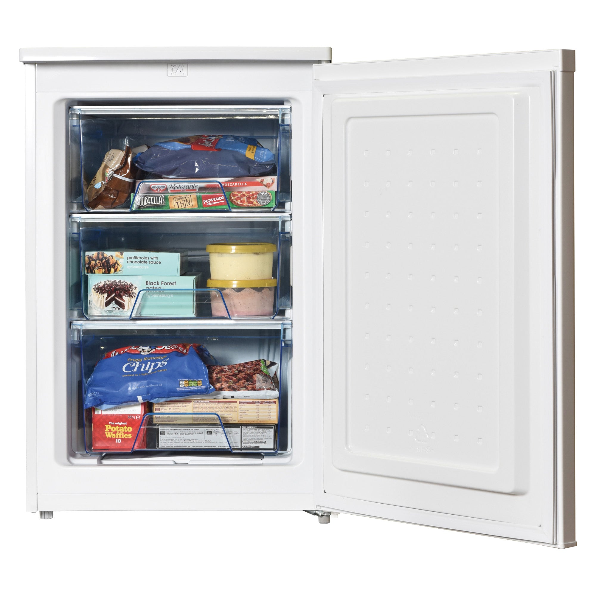 Statesman U355W 55Cm Under Counter Freezer - White