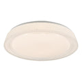 Udell Flush Faceted Acrylic LED<br>Clear