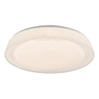 Udell Flush Faceted Acrylic LED<br>Clear