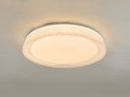 Udell Flush Faceted Acrylic LED<br>Clear