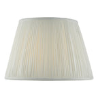 Ulyana Ivory Faux Silk Pleated Shade 35cm<br>Ivory