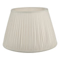 Ulyana Ivory Faux Silk Pleated Shade 45cm<br>Ivory