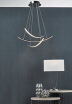 Utara Table Lamp Polished Chrome With Shade <br>Polished Chrome