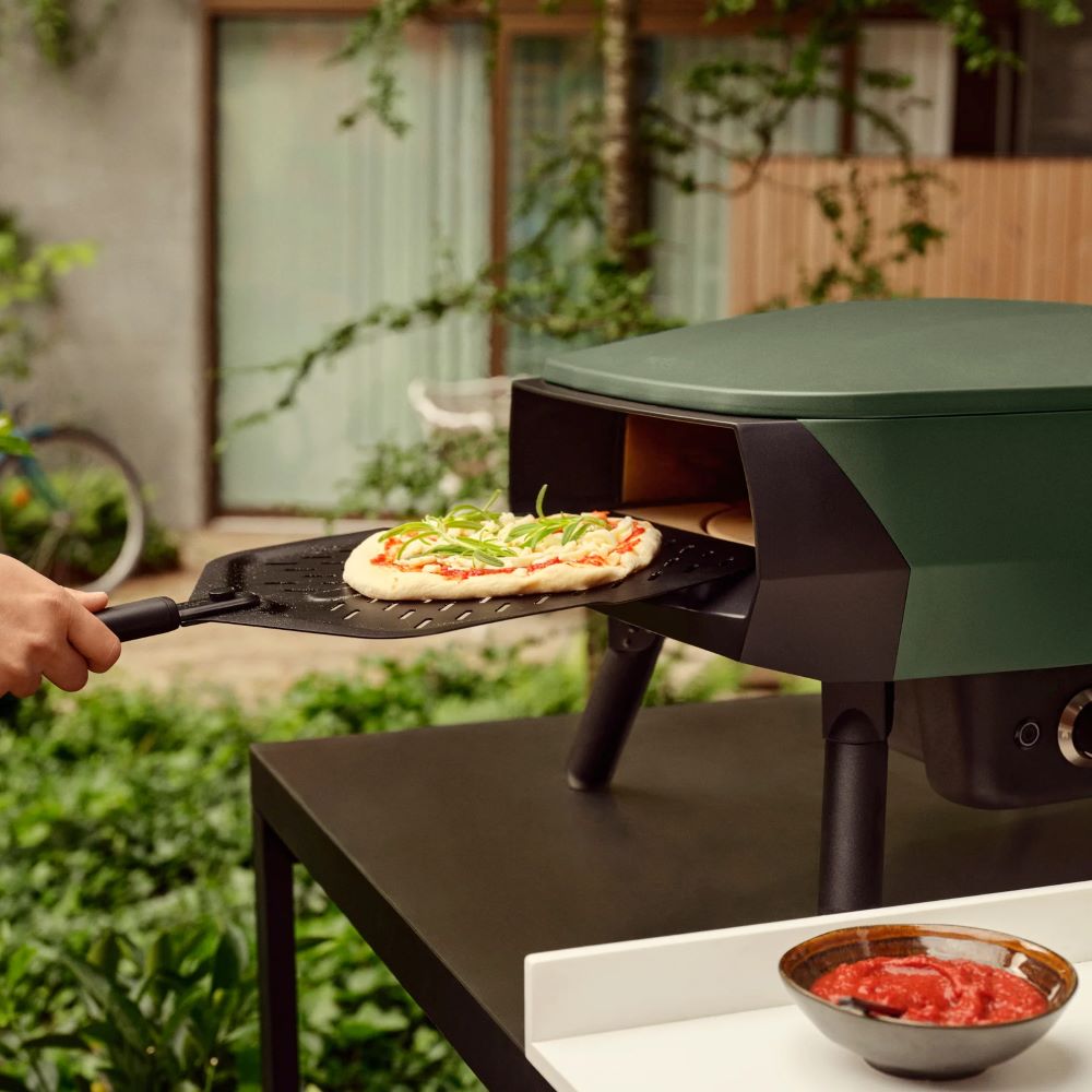 Witt Piccolo Rotante Pizza Oven 13" - Green