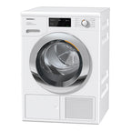 Miele TEL785WP Ecospeed and Steam 9kg Heat-Pump Tumble Dryer - White
