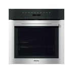 Miele H7164BP Single Oven With Pyrolytic Cleaning - Clean Steel