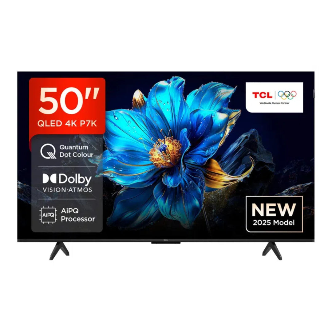 TCL 50P7K-UK 50" 4K QLED Direct LED HDR Google TV