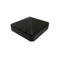 EasyFit Fence Post Cap - Black