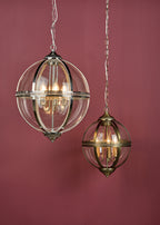 Vanessa 5 Light Pendant Polished Nickel And Clear<br>Polished Nickel