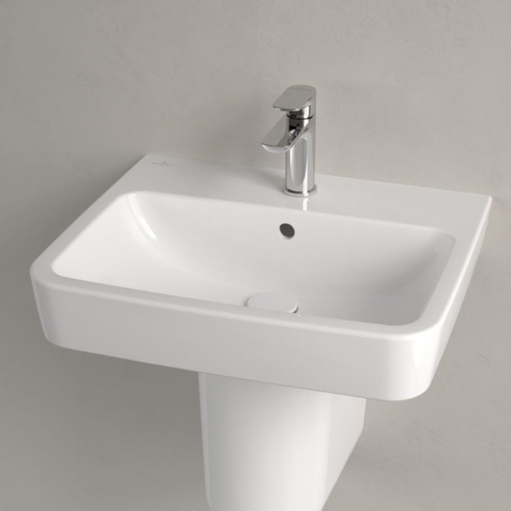 V&B O.novo Basin 550mm - White Alpin