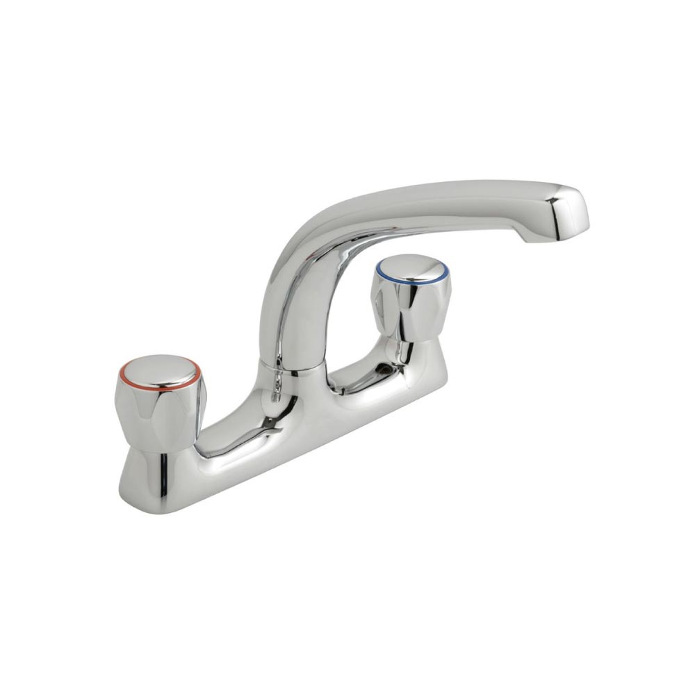 Vado Contract Head Deck-Mounted Kitchen Mixer Standard Valve