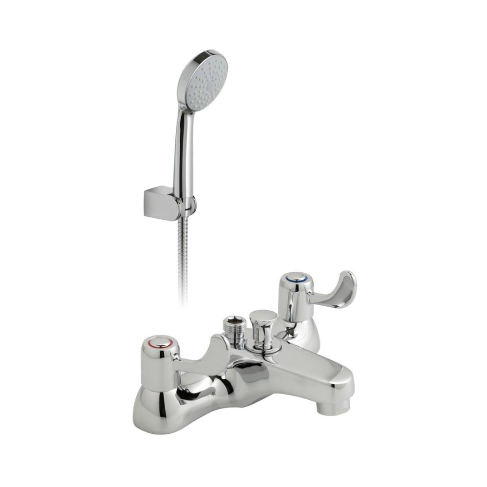 Vado Lever Head Deck-Mounted Bath/Shower Mixer