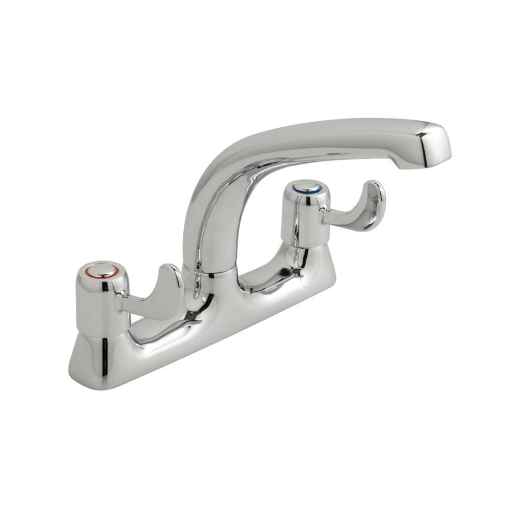 Vado Lever Head Deck-Mounted Kitchen Mixer