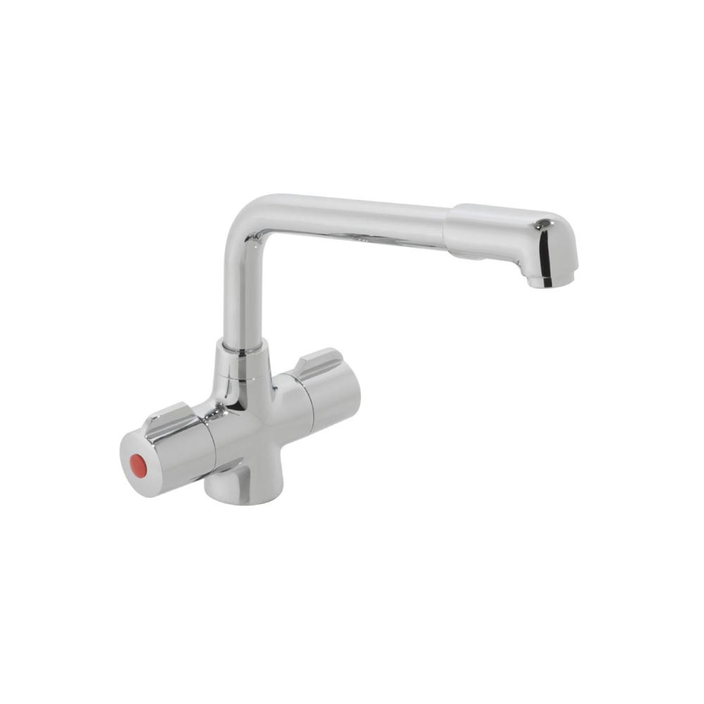 Vado Base Mono Sink Mixer C/D Valve