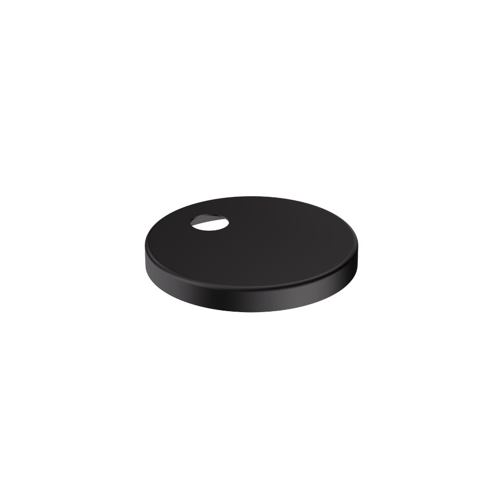 Vado Cameo Toilet Seat Hinge Cover Plates - Matt Black Finish