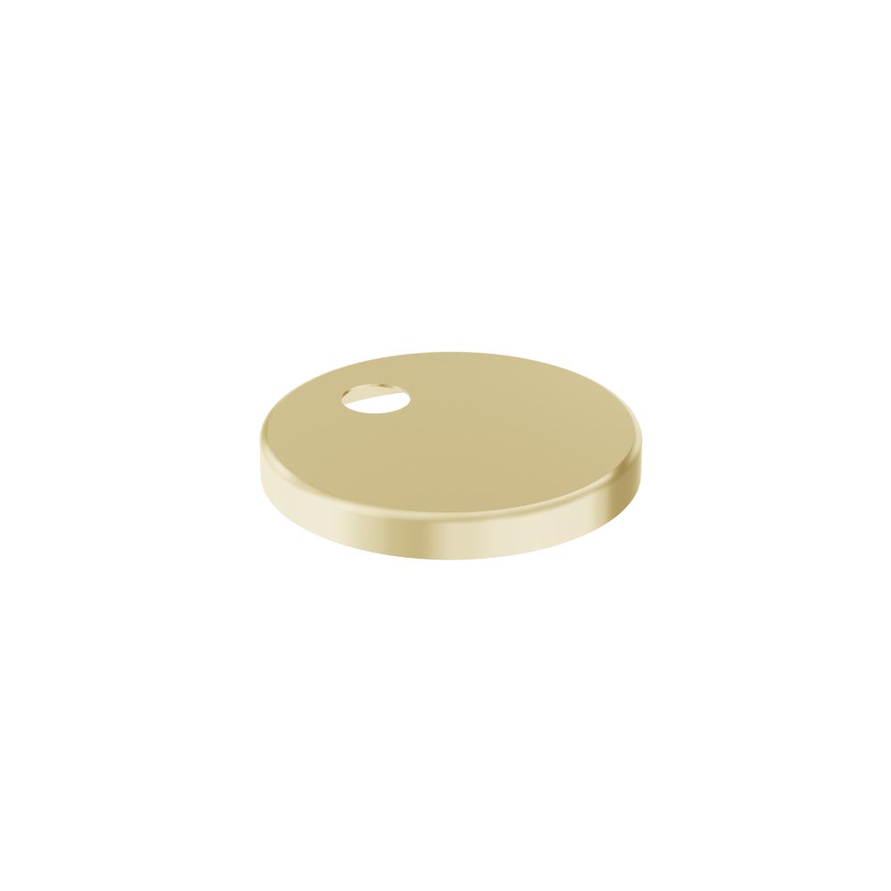 Vado Cameo Toilet Seat Hinge Cover Plates - Satin Brass Finish
