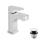 Vado Life Mini Mono Basin Mixer C/W Clic Waste