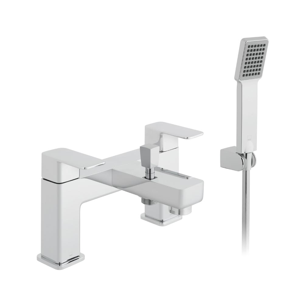 Vado Phase 2 Hole Bath/Shower Mixer With Shower Kit