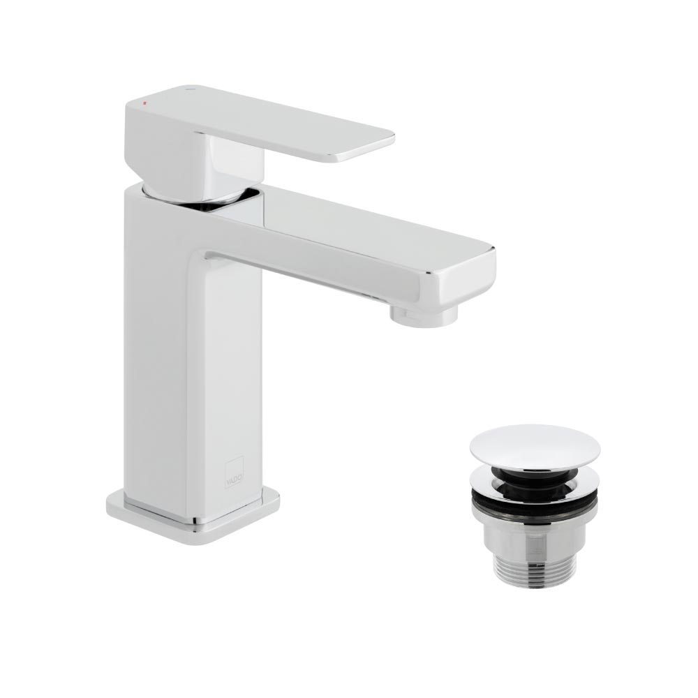 Vado Phase Mono Basin Mixer C/W Clic Clac Waste