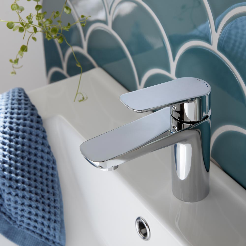 Vado Photon Mono Basin Mixer C/W Clic Clac Waste