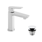 Vado Photon Mini Mono Basin Mixer C/W Clic Waste