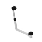 Vado Cameo Bath Filler with Waste & Overflow - Matt Black Finish