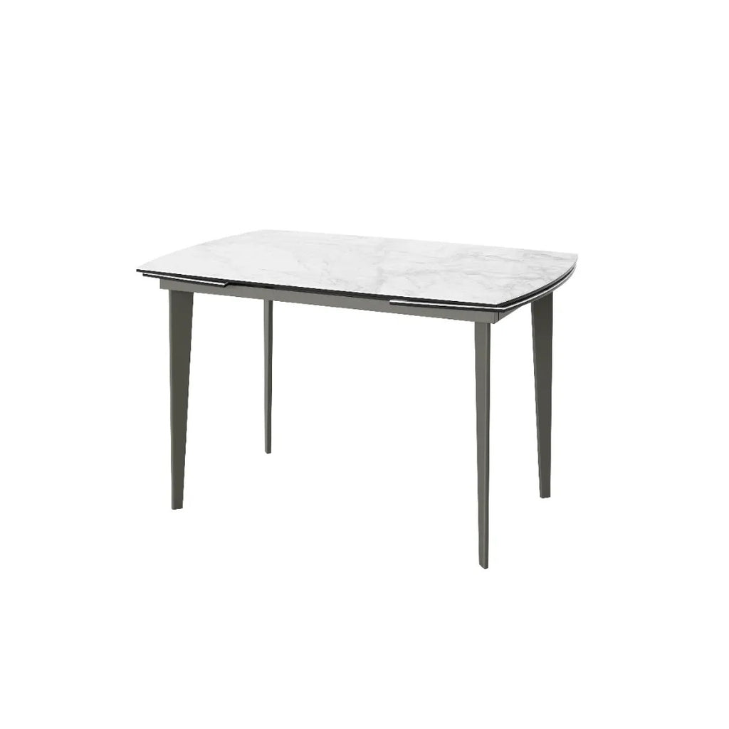 Verdi Gloss Ceramic Extending Dining Table - 120-180cm