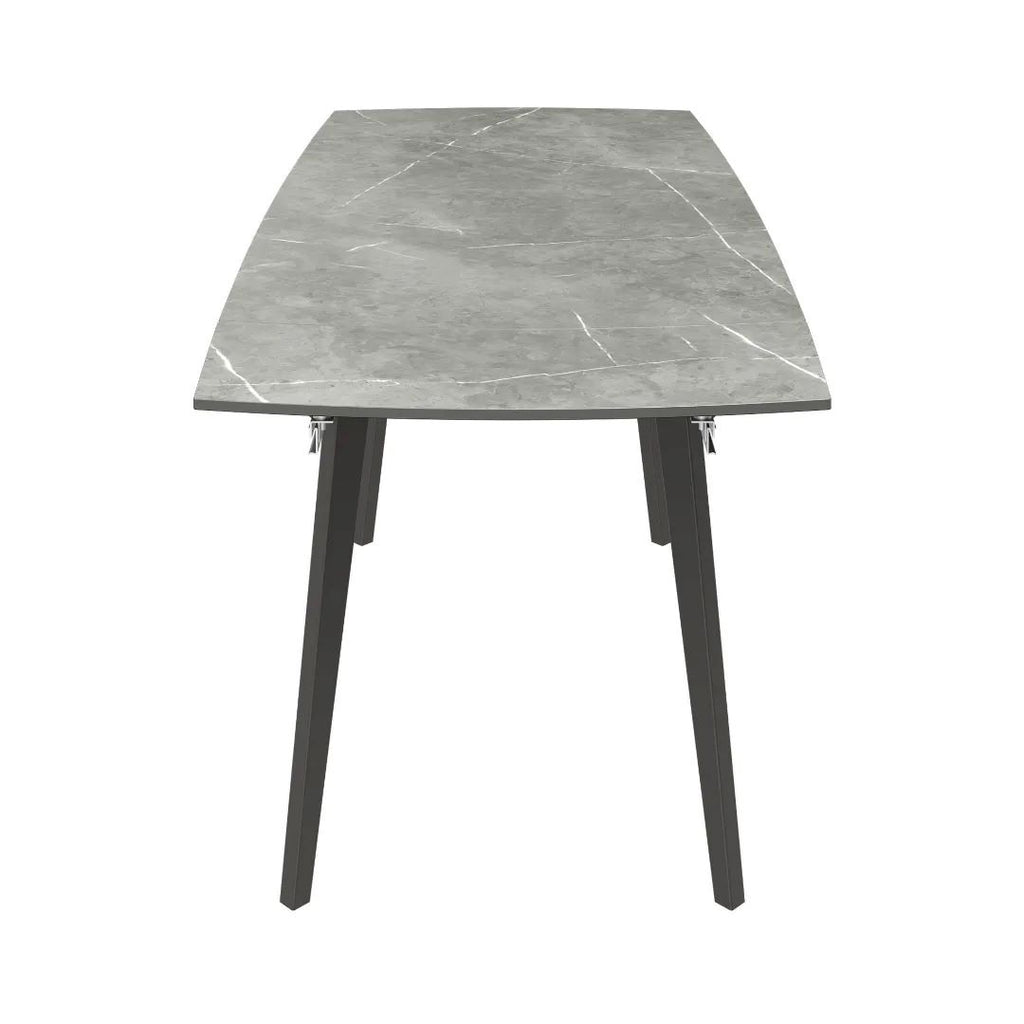 Verdi Matte Ceramic Extending Dining Table - 120-180cm