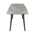 Verdi Matte Ceramic Extending Dining Table - 120-180cm