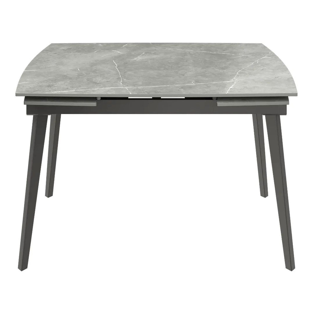 Verdi Matte Ceramic Extending Dining Table - 120-180cm