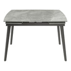 Verdi Matte Ceramic Extending Dining Table - 120-180cm