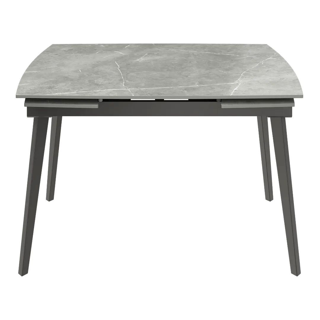 Verdi Matte Ceramic Extending Dining Table - 120-180cm