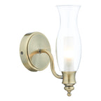 Vestry Bathroom Wall Light Antique Brass IP44<br>Antique Brass